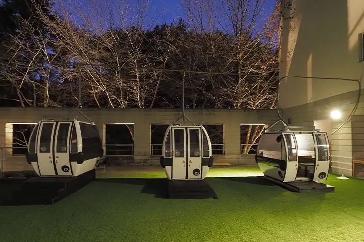 リモートワークポッドのINDX写真