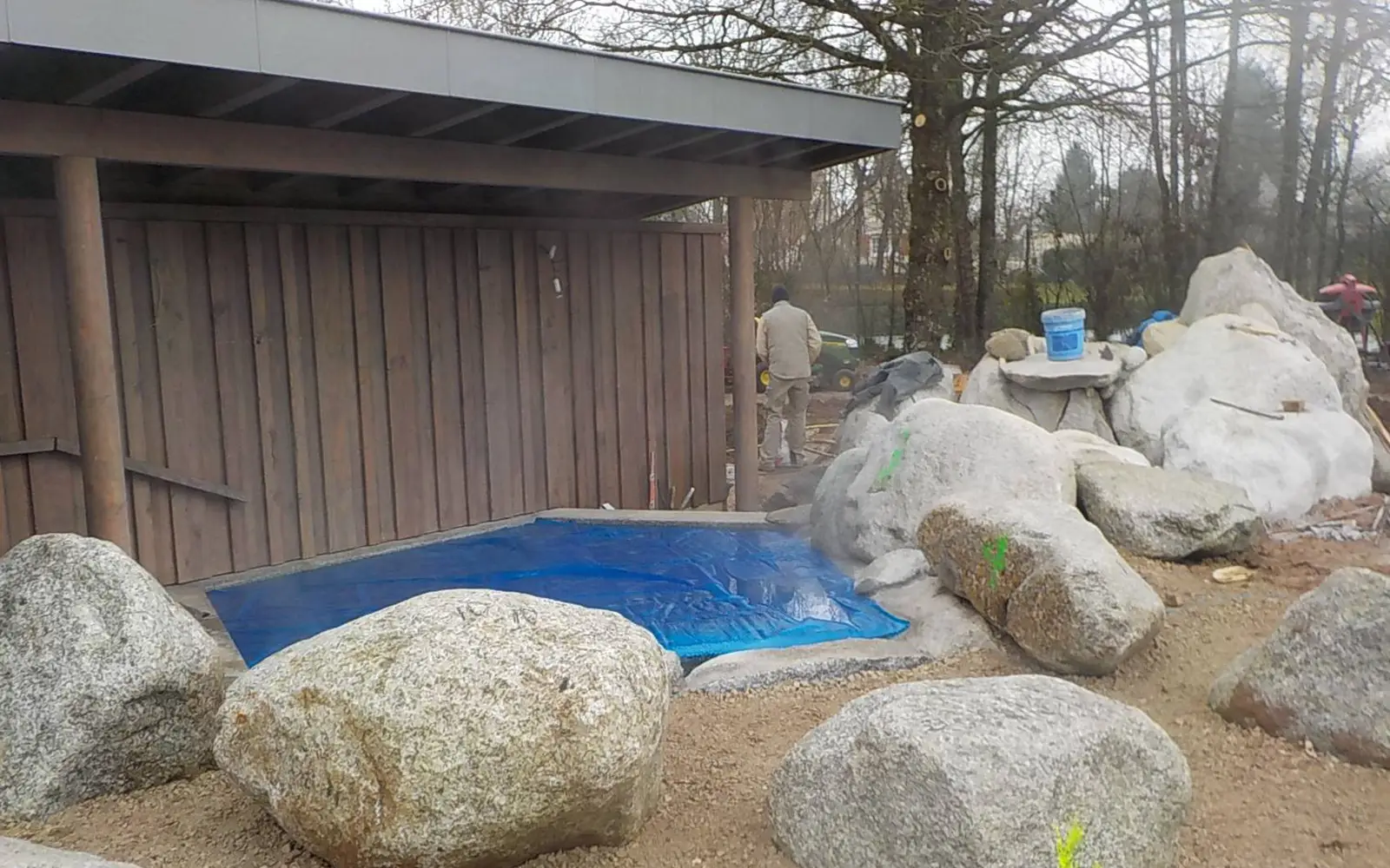 ゲストハウスの露天風呂 7