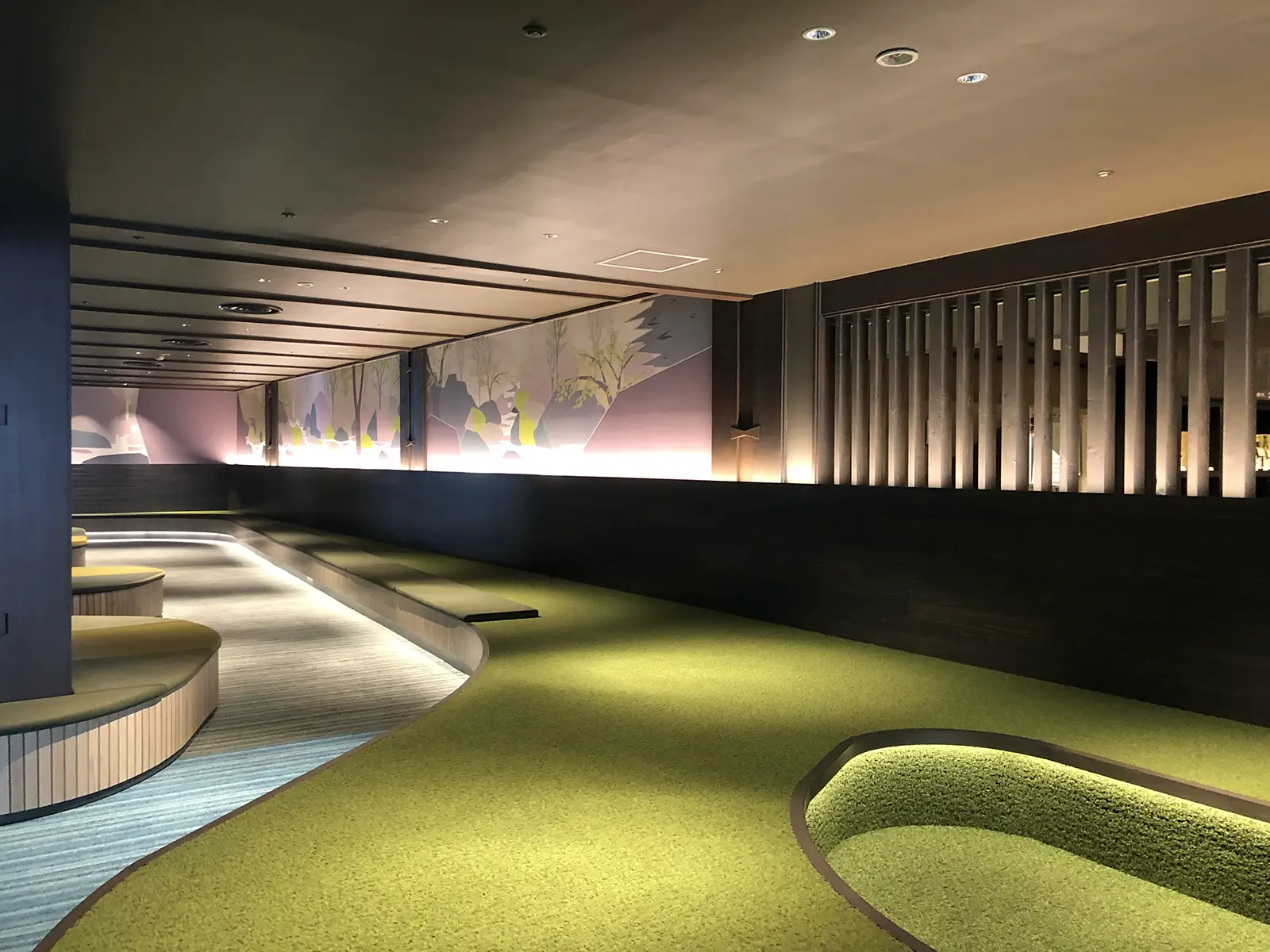 奥入瀬渓流ホテル パブリックスペースデザイン1の写真 11