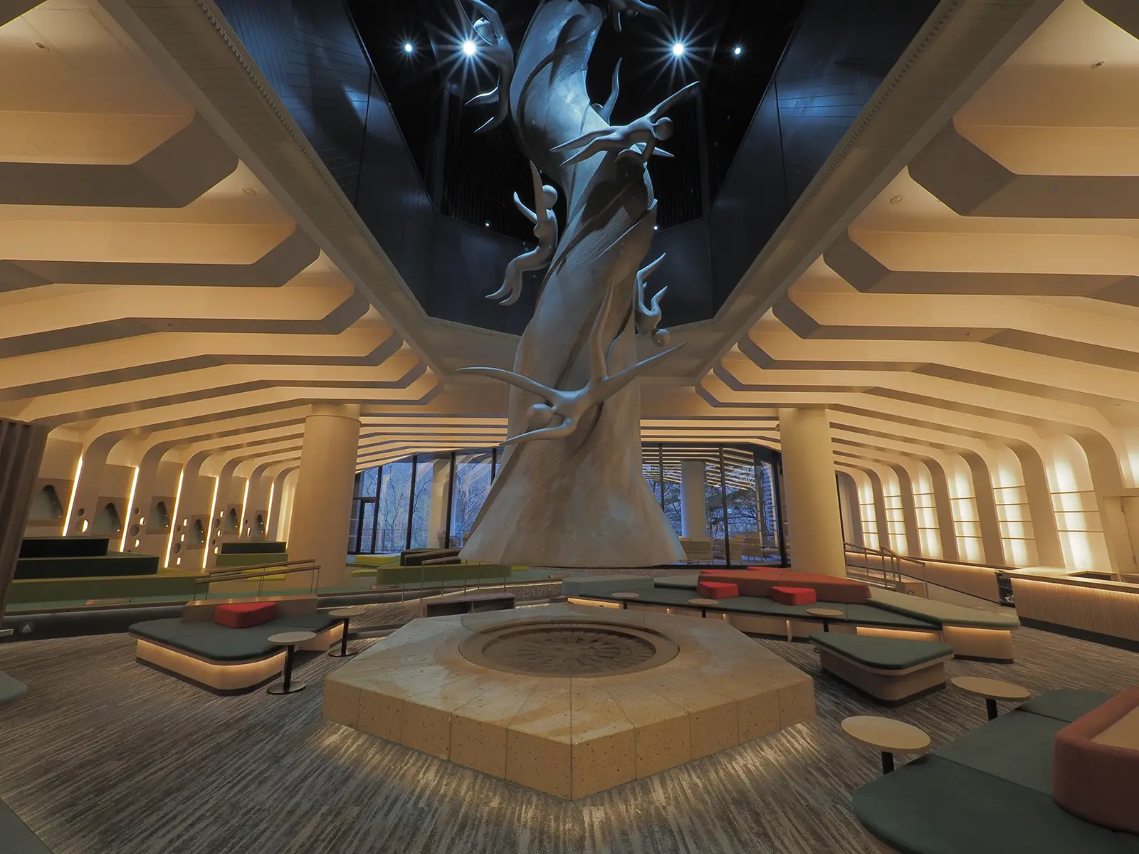 奥入瀬渓流ホテル パブリックスペースデザイン 2