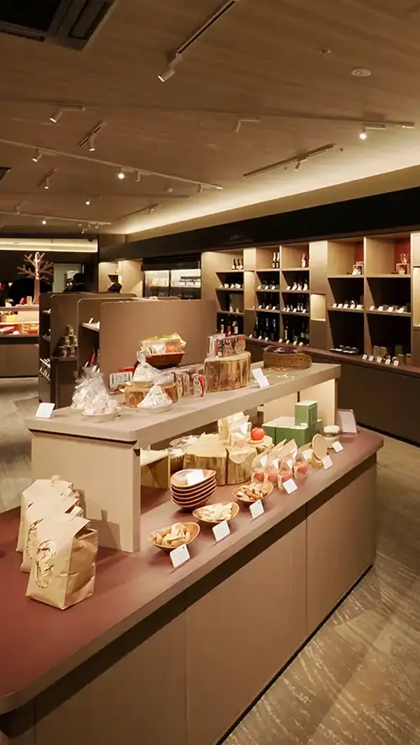 奥入瀬渓流ホテル パブリックスペースデザイン 3の写真