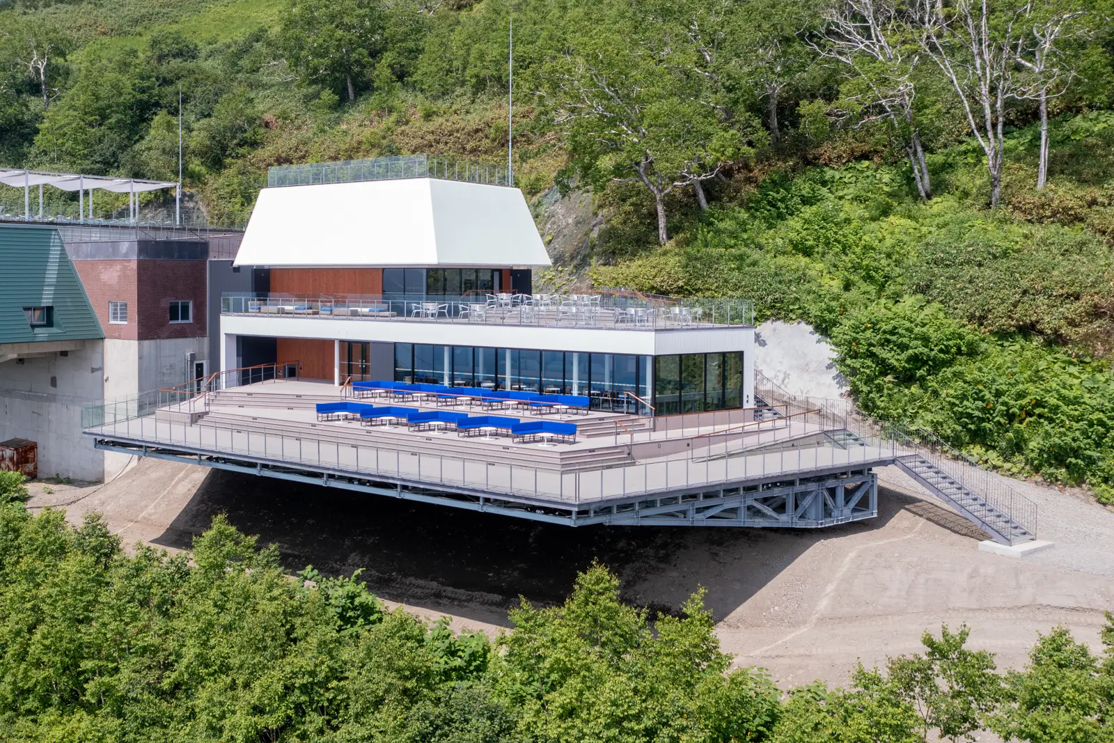 トマムリゾート雲海テラス: 新デッキテラス「雲cafe」の写真 7