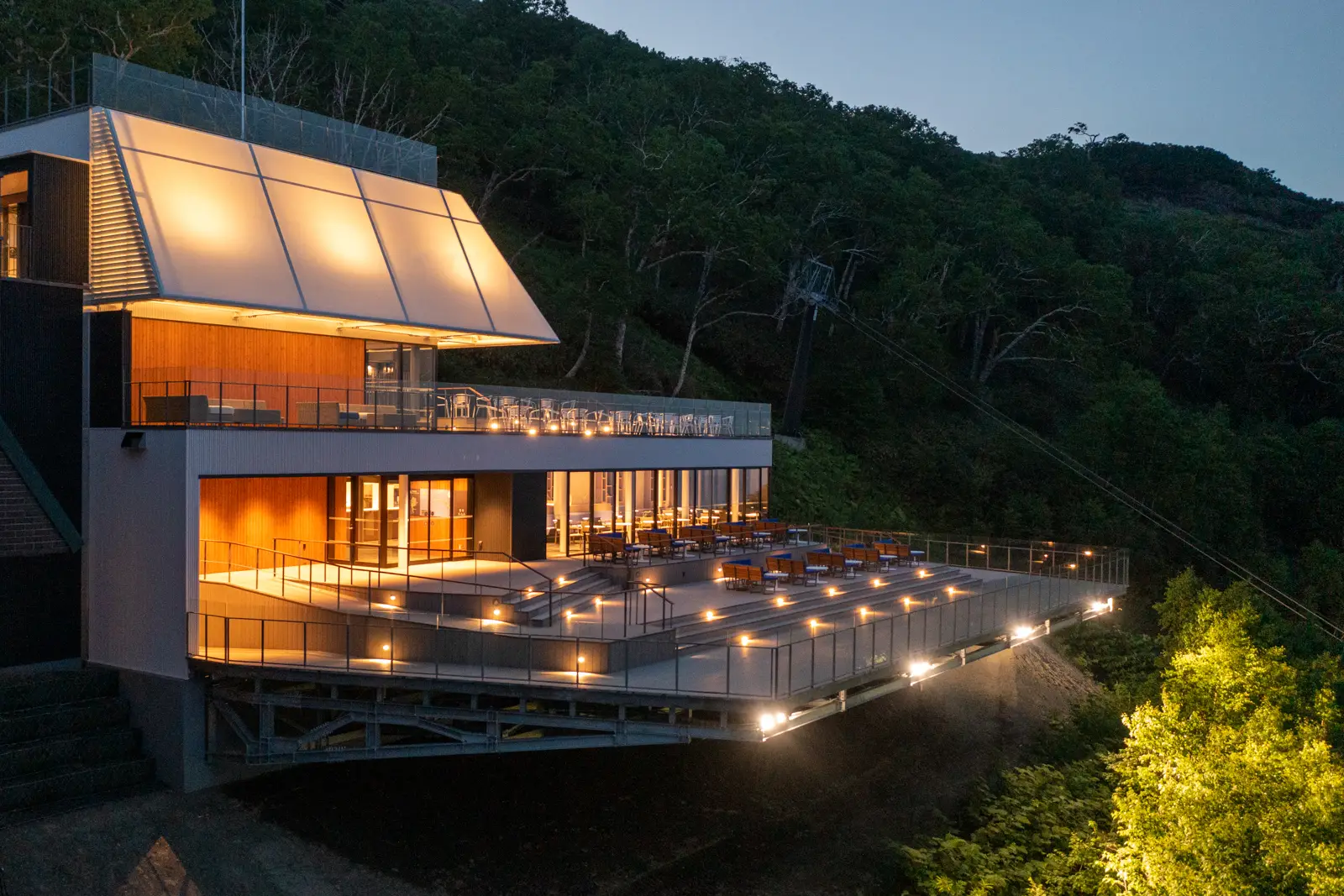 トマムリゾート雲海テラス: 新デッキテラス「雲cafe」の写真 10