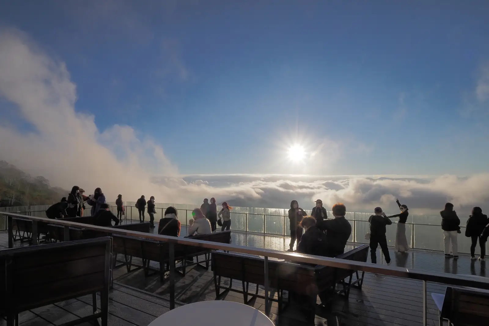 トマムリゾート雲海テラス: 新デッキテラス「雲cafe」の写真 17