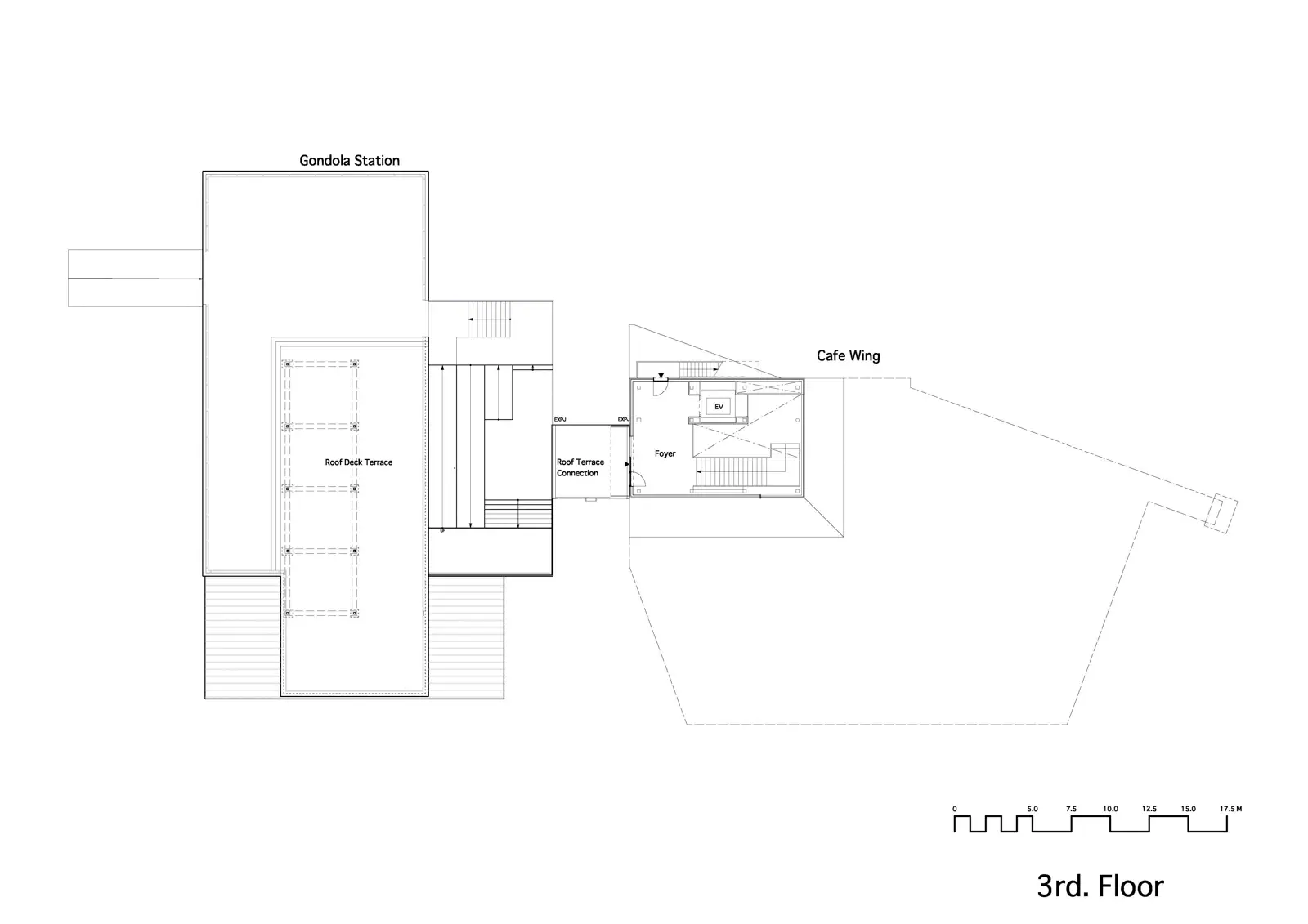 トマムリゾート雲海テラス: 新デッキテラス「雲cafe」の図面 49