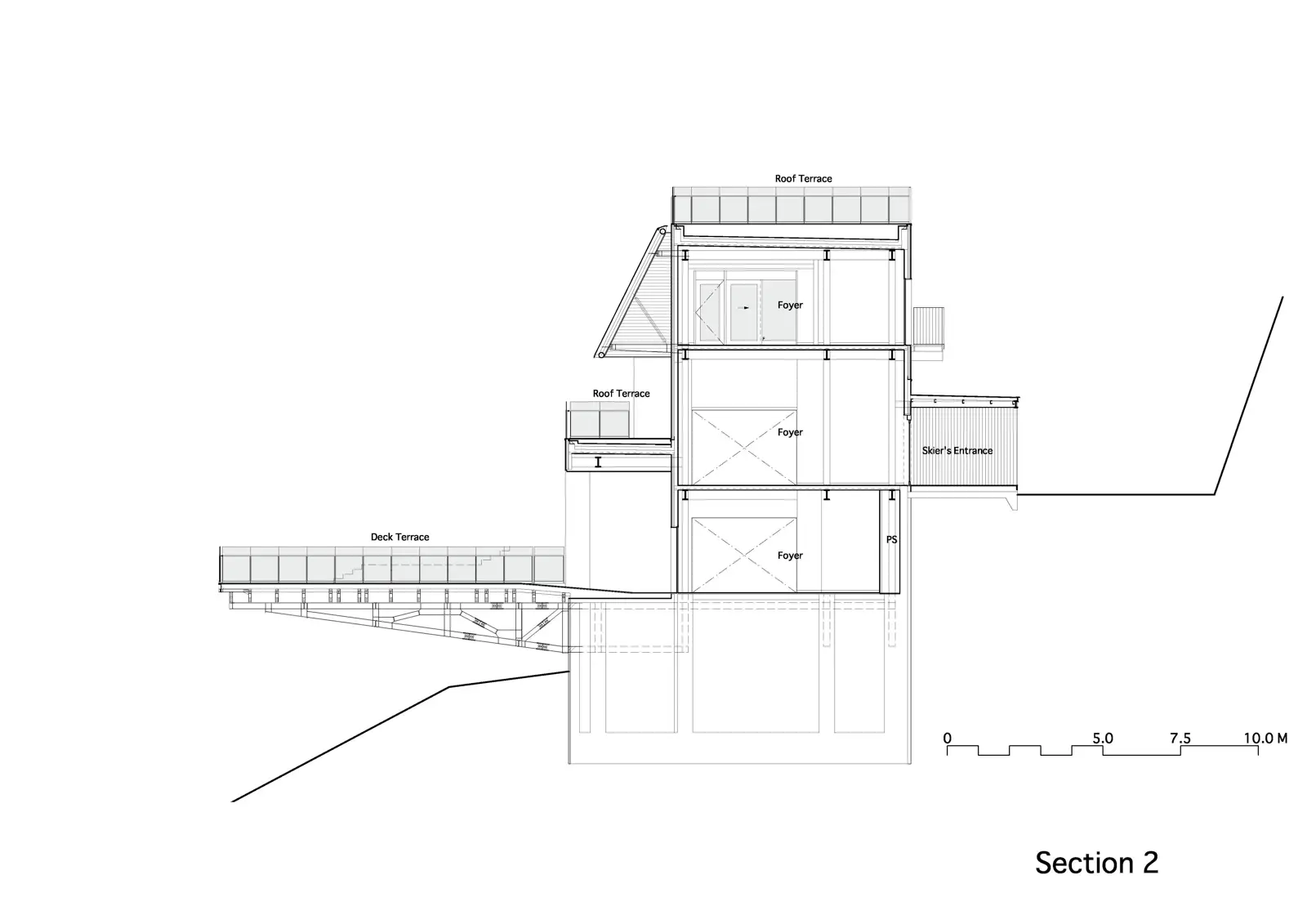 トマムリゾート雲海テラス: 新デッキテラス「雲cafe」の図面 51